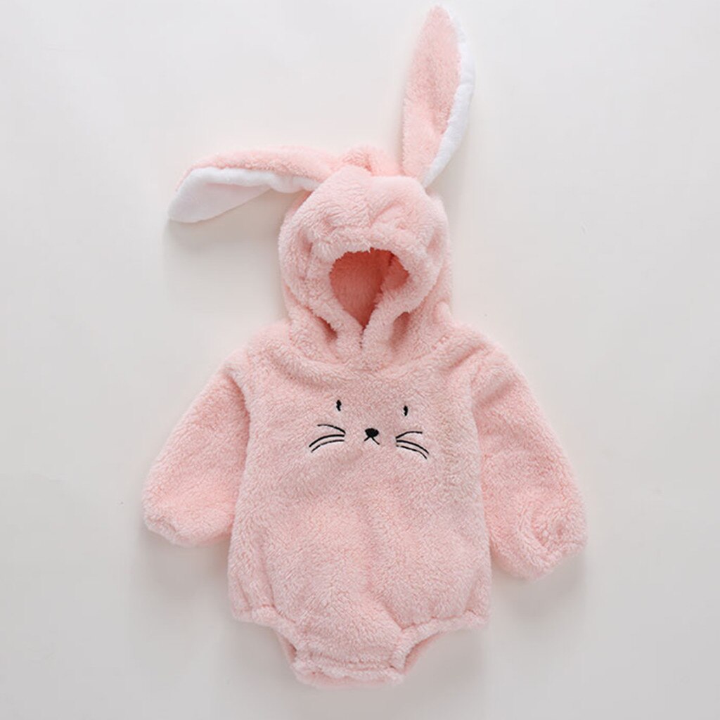  Bunny Print Baby Jersey Onesie - Cute Bunny Baby