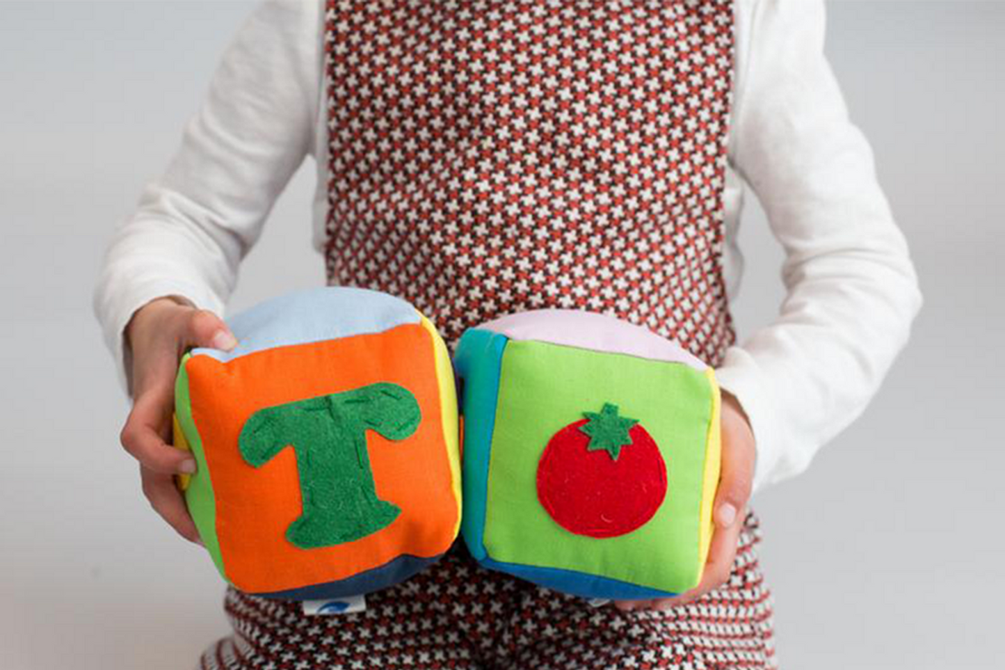 Letters Vegetable Block Set