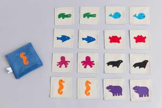 Water Animals Memory Game