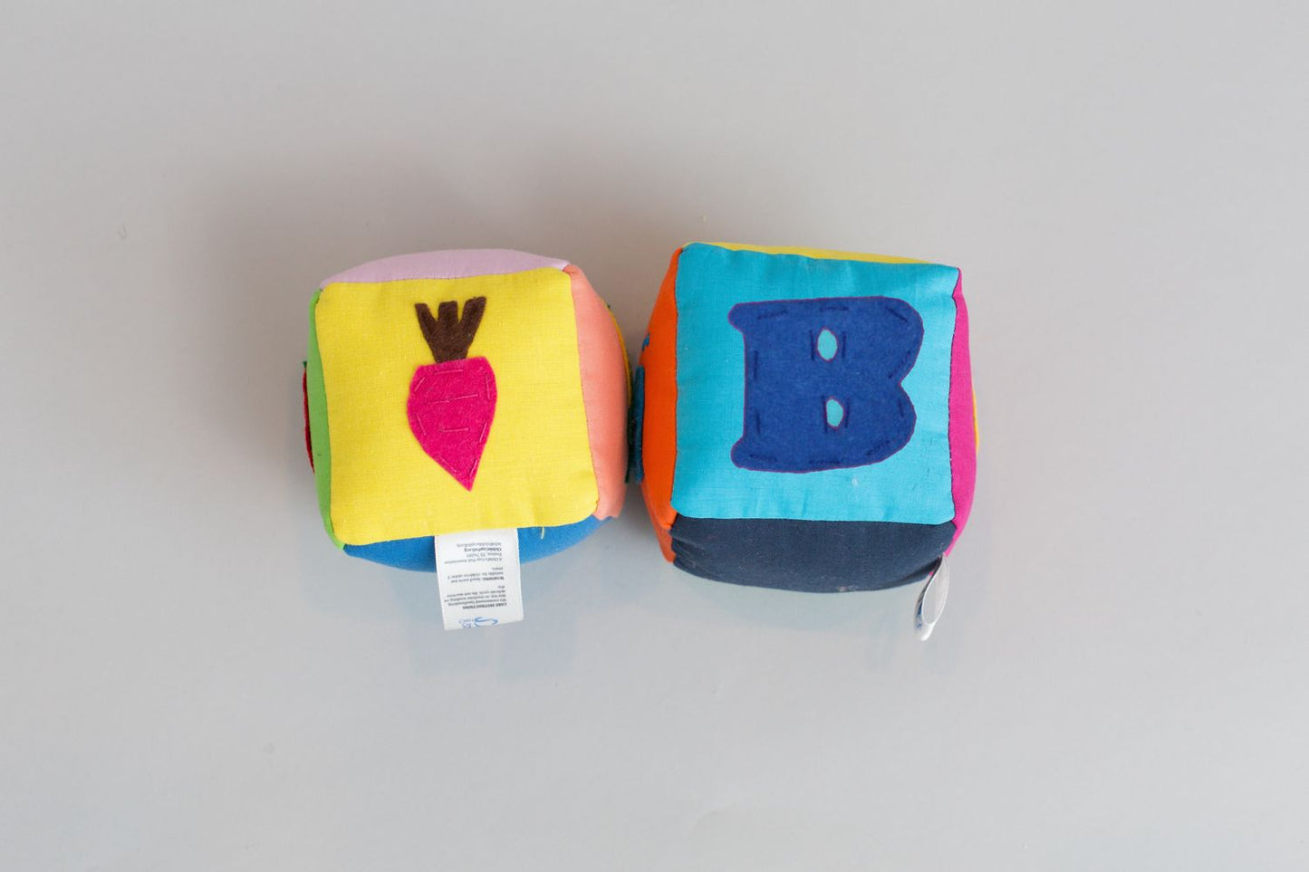 Letters Vegetable Block Set